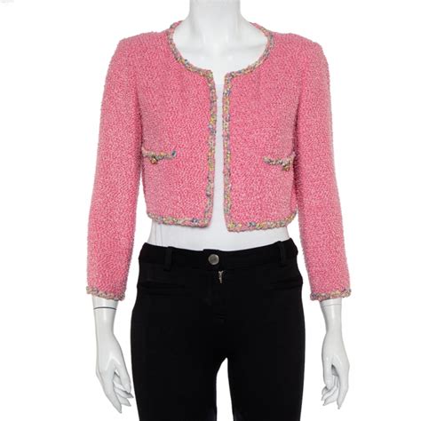 chanel bolero jacket|Chanel jacket pink.